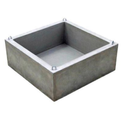 Cămin de bază pătrat din beton armat